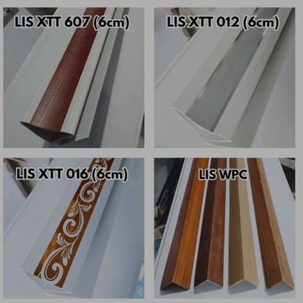 Katalog lis sudut XTT motif kayu dan ukir